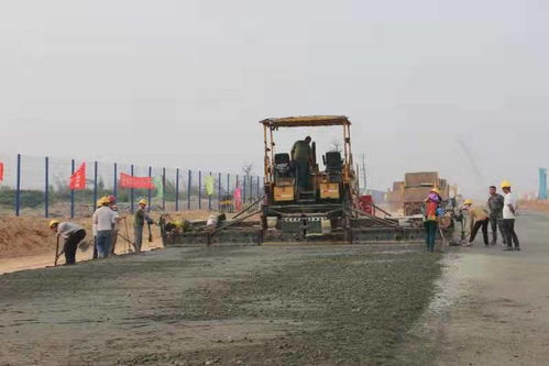 節日施工忙，大崗先進制造業基地加速建設